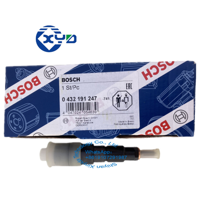 0432191247 Bosch Diesel Injector Plastik Logam Untuk Mercedes Benz